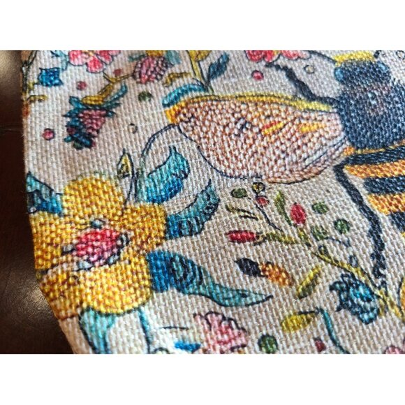 Cosmetic Bag Bumble Bee Travel Toiletry Makeup Pouch For Women Girls Pencil Case - Picture 4 of 9